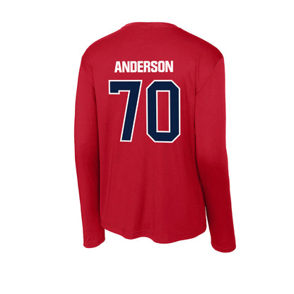 Liberty - NCAA Football : Austin Anderson - Activewear Long Sleeve T-Shirt-1