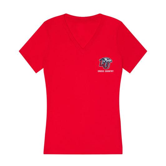 Liberty - NCAA Women's Cross Country : Lanee Berkhimer - Women's V-Neck T-Shirt-0