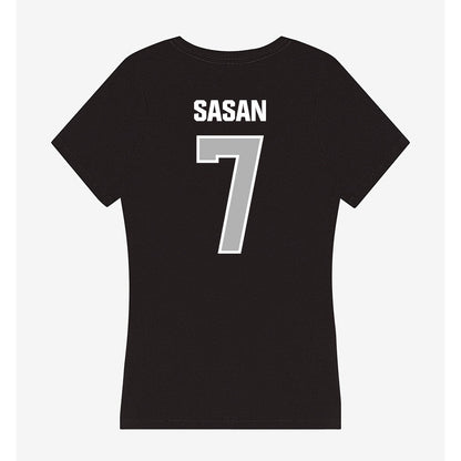 Troy - NCAA Women's Soccer : Sofia Sasan - Women's V-Neck T-Shirt-1