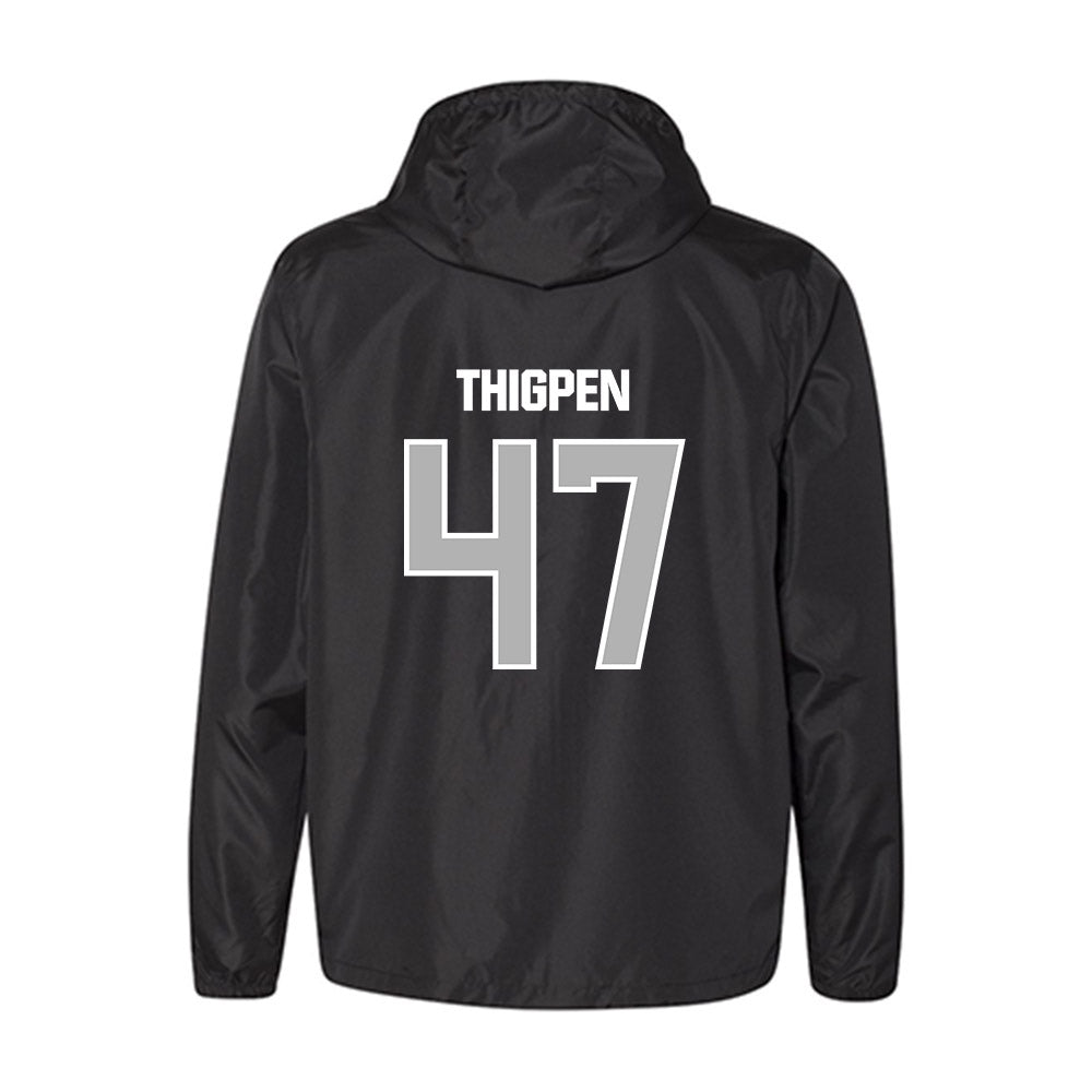 Troy - NCAA Baseball : Noah Thigpen - Windbreaker-1