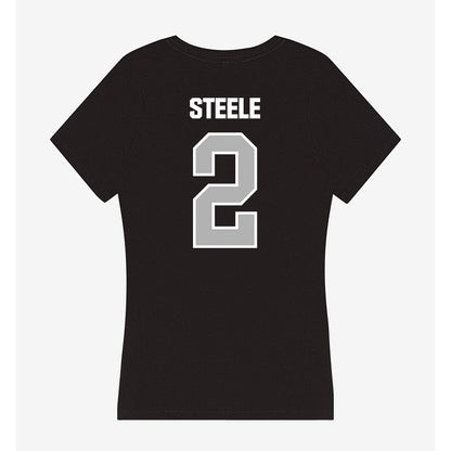 Troy - NCAA Football : Bryce Steele - Women's V-Neck T-Shirt-1