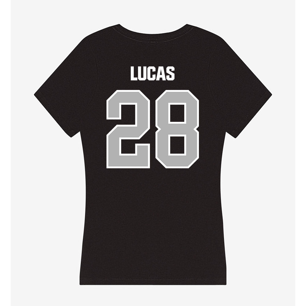 Troy - NCAA Baseball : Jackson Lucas - Women's V-Neck T-Shirt-1