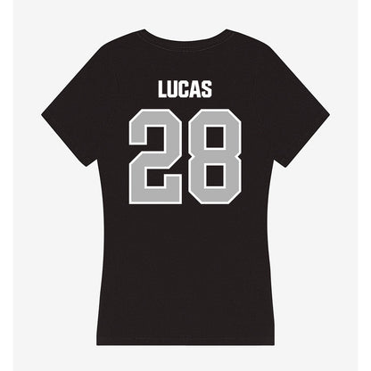 Troy - NCAA Baseball : Jackson Lucas - Women's V-Neck T-Shirt-1