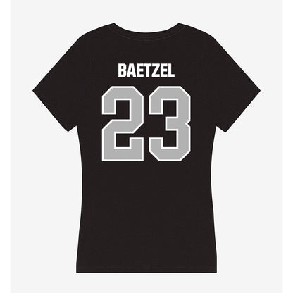 Troy - NCAA Women's Volleyball : Kayla Baetzel - Women's V-Neck T-Shirt-1