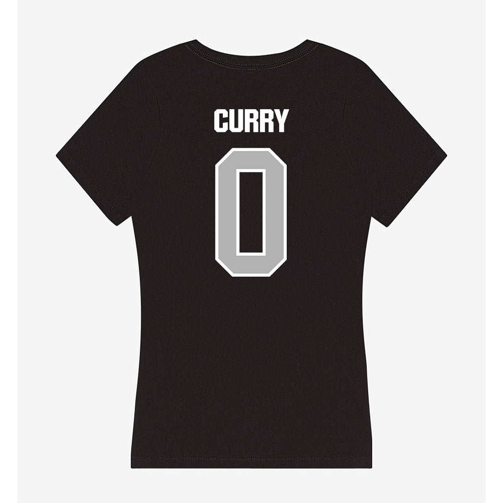 Troy - NCAA Football : Kameron Curry - Women's V-Neck T-Shirt-1