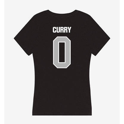 Troy - NCAA Football : Kameron Curry - Women's V-Neck T-Shirt-1