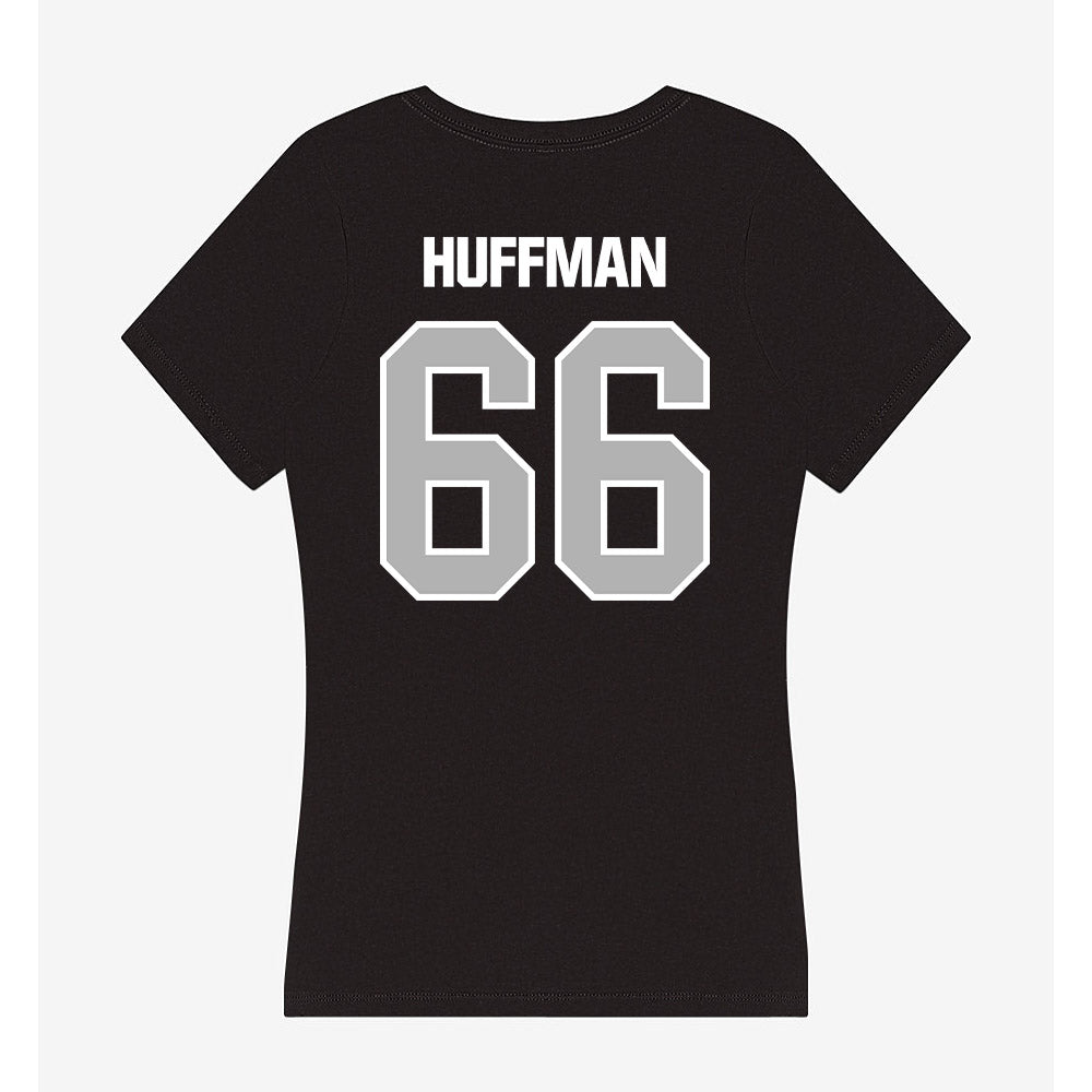 Troy - NCAA Softball : Kiley Huffman - Women's V-Neck T-Shirt-1