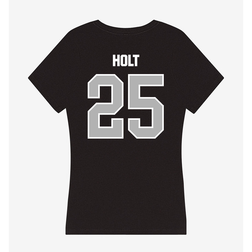 Troy - NCAA Softball : Mya Holt - Women's V-Neck T-Shirt-1