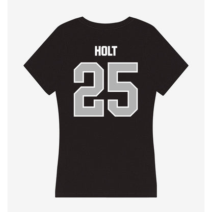 Troy - NCAA Softball : Mya Holt - Women's V-Neck T-Shirt-1