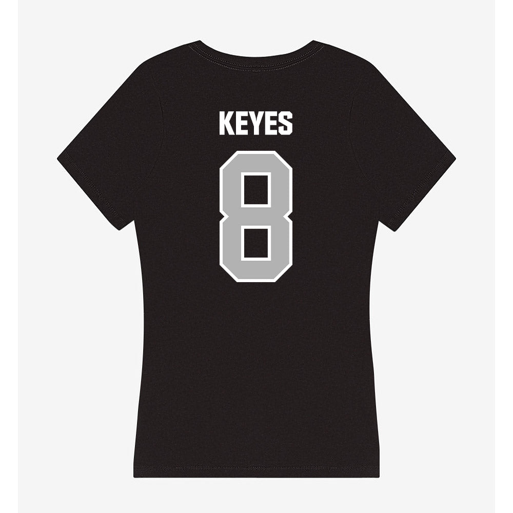 Troy - NCAA Football : TK Keyes - Women's V-Neck T-Shirt-1