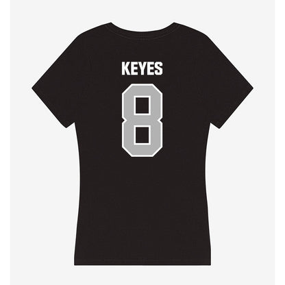 Troy - NCAA Football : TK Keyes - Women's V-Neck T-Shirt-1