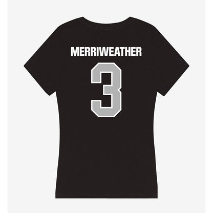 Troy - NCAA Football : Jaheim Merriweather - Women's V-Neck T-Shirt-1