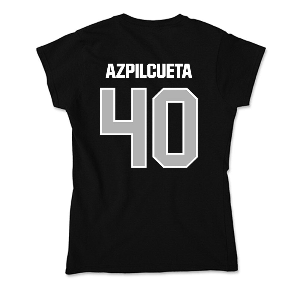 Troy - NCAA Baseball : Nico Azpilcueta - Soft Style Women’s T-Shirt-1