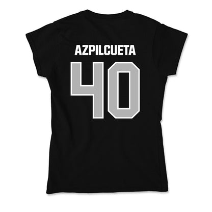 Troy - NCAA Baseball : Nico Azpilcueta - Soft Style Women’s T-Shirt-1