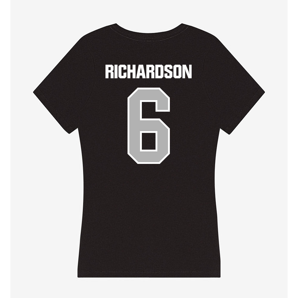 Troy - NCAA Baseball : Brady Richardson - Women's V-Neck T-Shirt-1