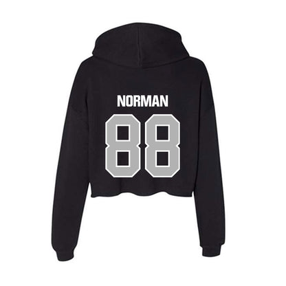 Troy - NCAA Football : William Norman - Women's Crop Fleece Hoodie-1