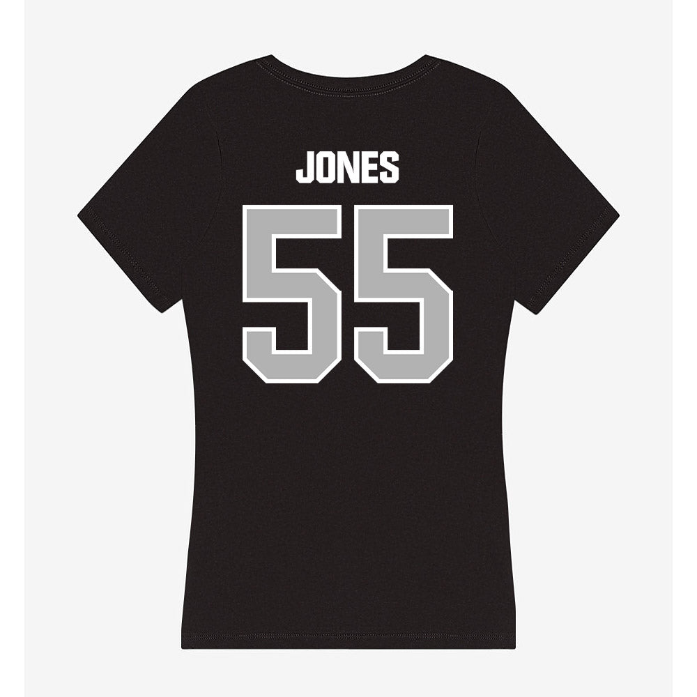 Troy - NCAA Football : Jordon Jones - Women's V-Neck T-Shirt-1