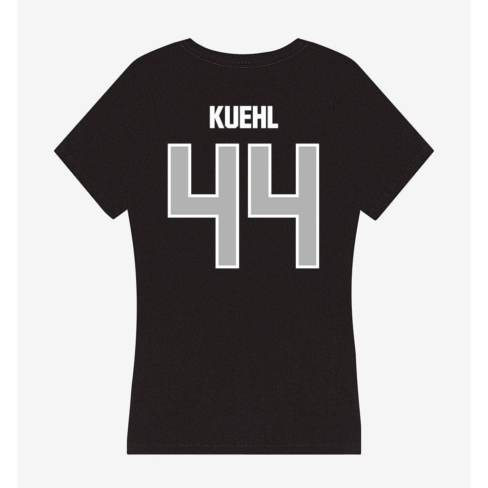 Troy - NCAA Baseball : Dillon Kuehl - Women's V-Neck T-Shirt-1