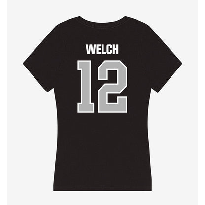 Troy - NCAA Football : Shemar Welch - Women's V-Neck T-Shirt-1