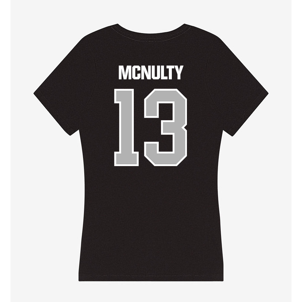 Troy - NCAA Football : Ky Mcnulty - Women's V-Neck T-Shirt-1
