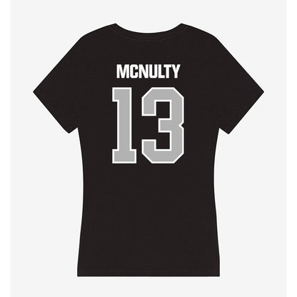 Troy - NCAA Football : Ky Mcnulty - Women's V-Neck T-Shirt-1