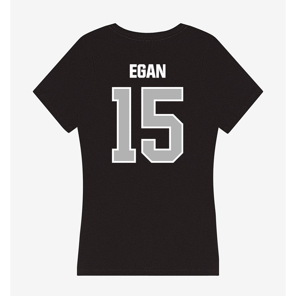 Troy - NCAA Baseball : Tommy Egan - Women's V-Neck T-Shirt-1