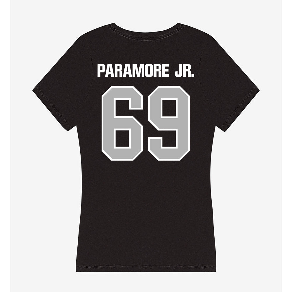 Troy - NCAA Football : Jermaine Paramore Jr. - Women's V-Neck T-Shirt-1