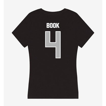 Troy - NCAA Baseball : Nolan Book - Women's V-Neck T-Shirt-1