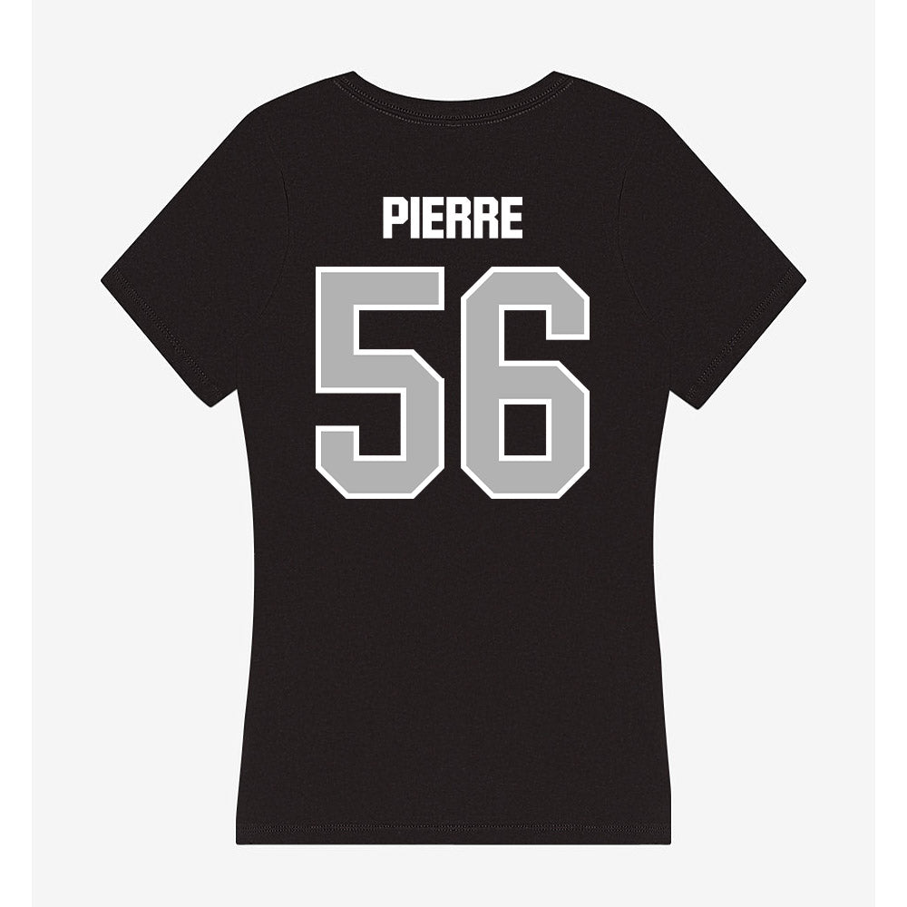 Troy - NCAA Football : Sharvon Pierre - Women's V-Neck T-Shirt-1