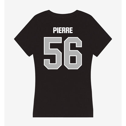 Troy - NCAA Football : Sharvon Pierre - Women's V-Neck T-Shirt-1