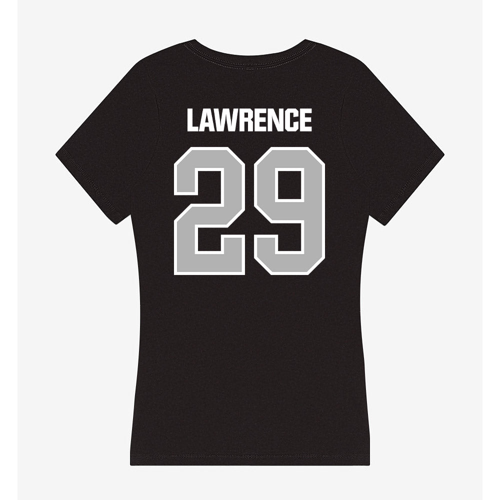 Troy - NCAA Softball : Jasmine Lawrence - Women's V-Neck T-Shirt-1