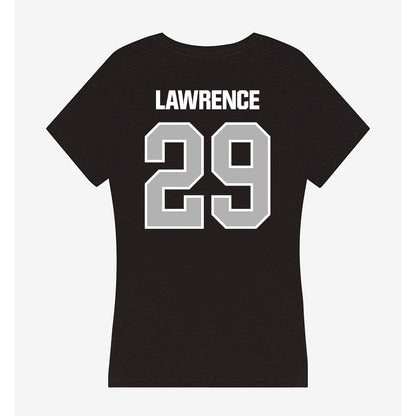 Troy - NCAA Softball : Jasmine Lawrence - Women's V-Neck T-Shirt-1