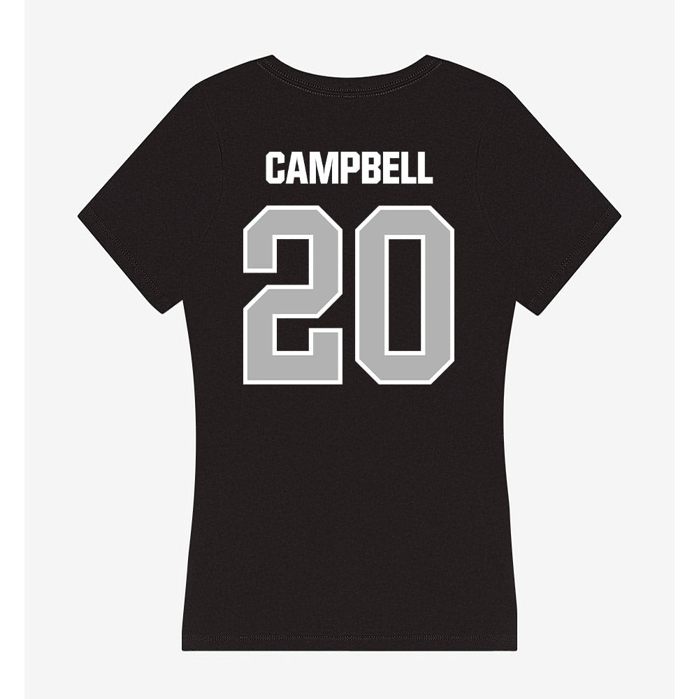 Troy - NCAA Football : Keyshawn Campbell - Women's V-Neck T-Shirt-1