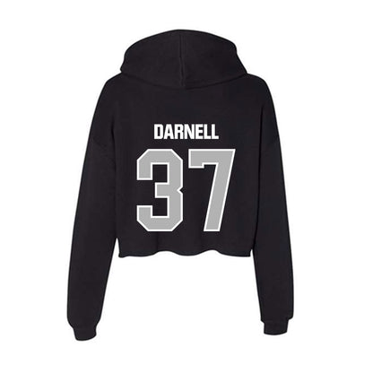 Troy - NCAA Baseball : Sean Darnell - Women's Crop Fleece Hoodie-1