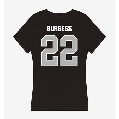 Troy - NCAA Football : Bryce Burgess - Women's V-Neck T-Shirt-1