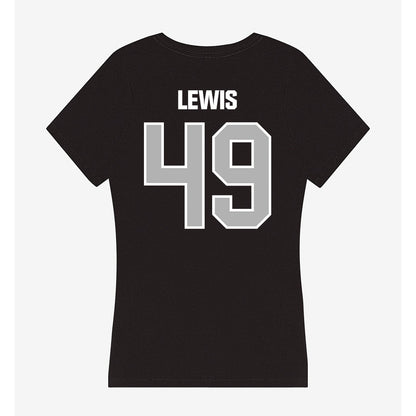 Troy - NCAA Football : Austin Lewis - Women's V-Neck T-Shirt-1