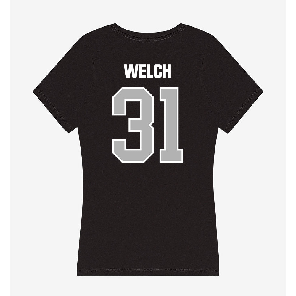 Troy - NCAA Football : Shemar Welch - Women's V-Neck T-Shirt-1
