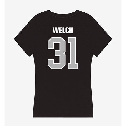 Troy - NCAA Football : Shemar Welch - Women's V-Neck T-Shirt-1
