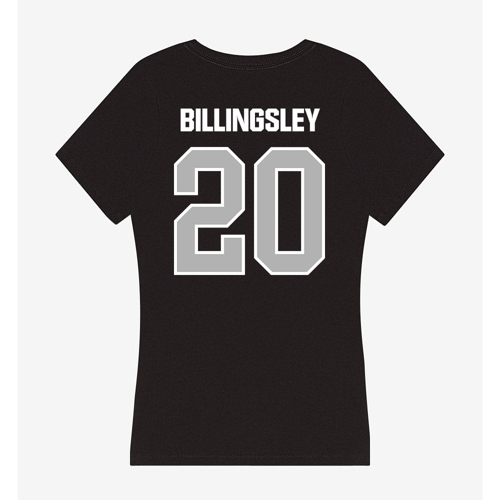 Troy - NCAA Football : DK Billingsley - Women's V-Neck T-Shirt-1
