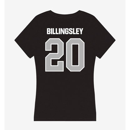 Troy - NCAA Football : DK Billingsley - Women's V-Neck T-Shirt-1