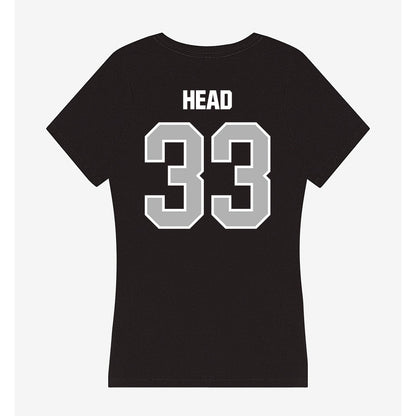 Troy - NCAA Football : Ethan Head - Women's V-Neck T-Shirt-1