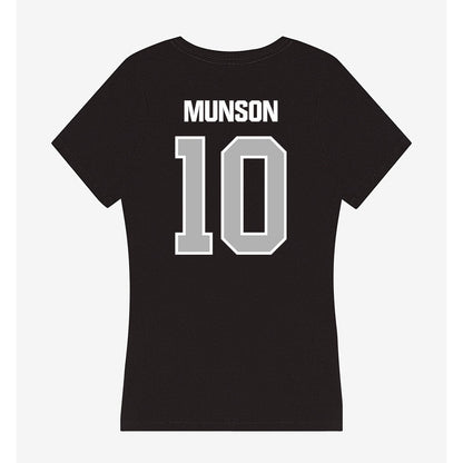 Troy - NCAA Softball : Kam Munson - Women's V-Neck T-Shirt-1