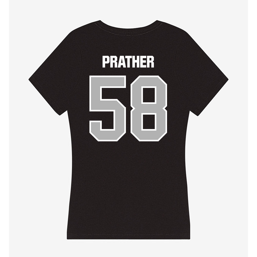 Troy - NCAA Football : Elijah Prather - Women's V-Neck T-Shirt-1