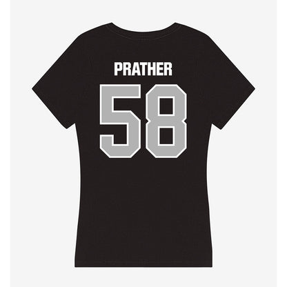 Troy - NCAA Football : Elijah Prather - Women's V-Neck T-Shirt-1