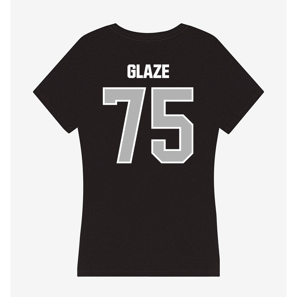 Troy - NCAA Football : Parks Glaze - Women's V-Neck T-Shirt-1