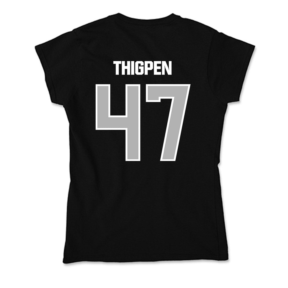 Troy - NCAA Baseball : Noah Thigpen - Soft Style Women’s T-Shirt-1
