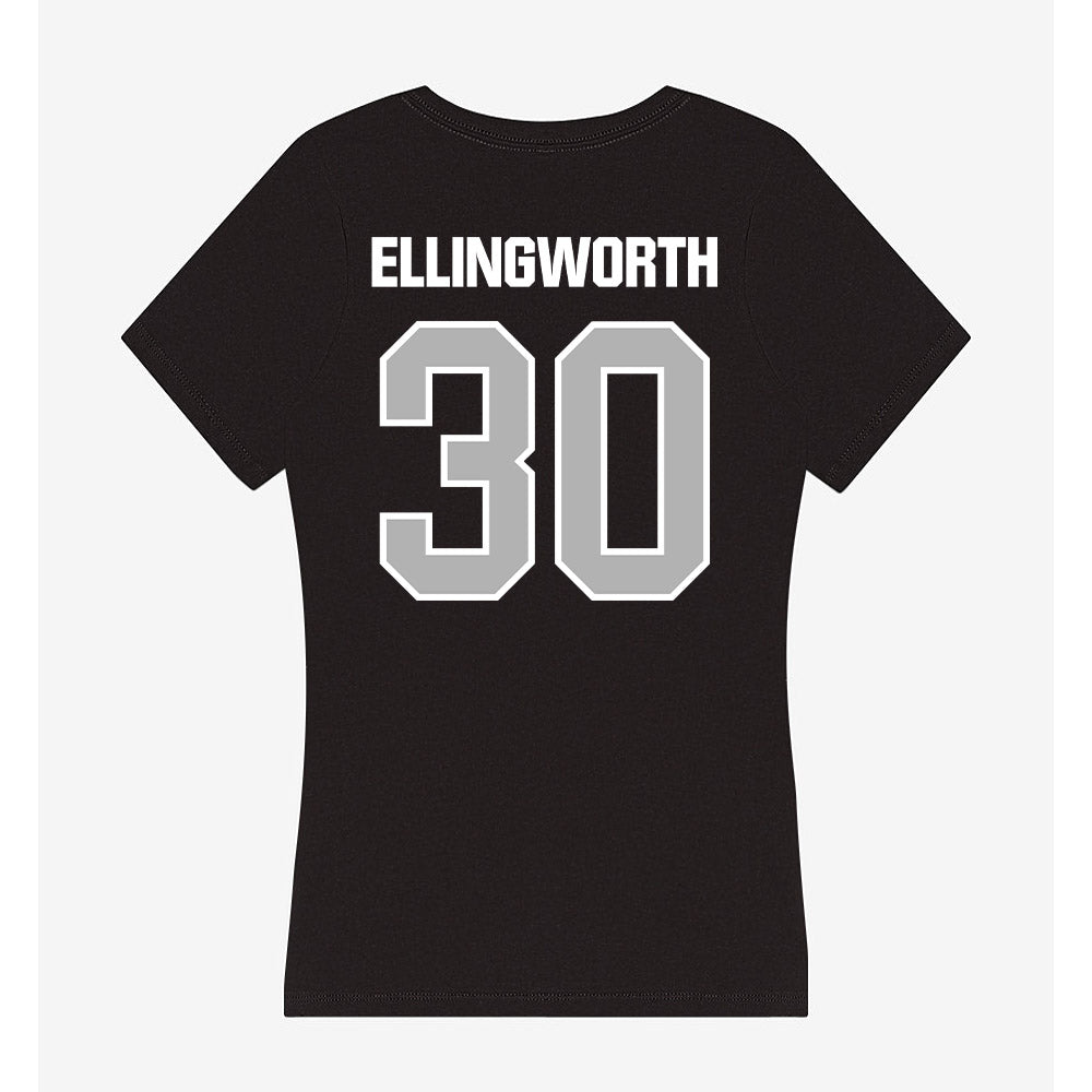 Troy - NCAA Baseball : Cooper Ellingworth - Women's V-Neck T-Shirt-1