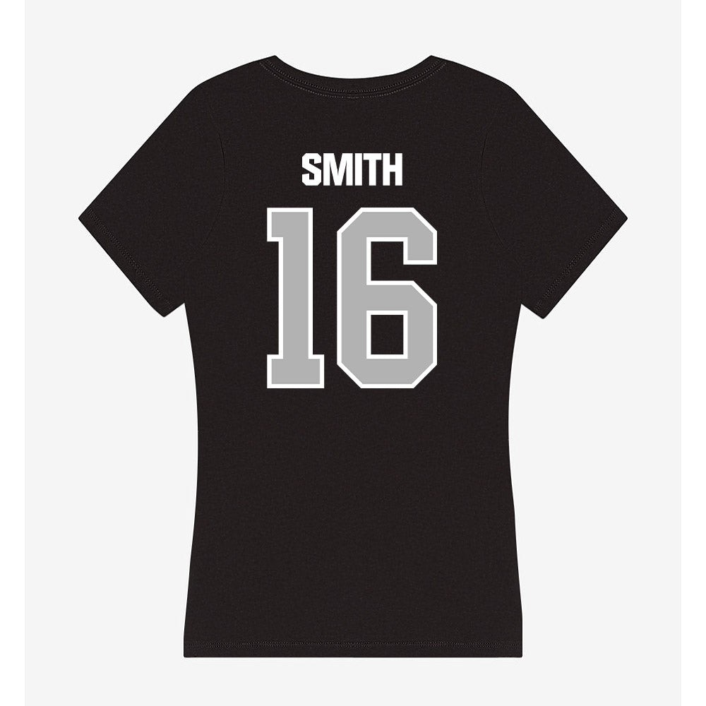 Troy - NCAA Baseball : Hayden Smith - Women's V-Neck T-Shirt-1