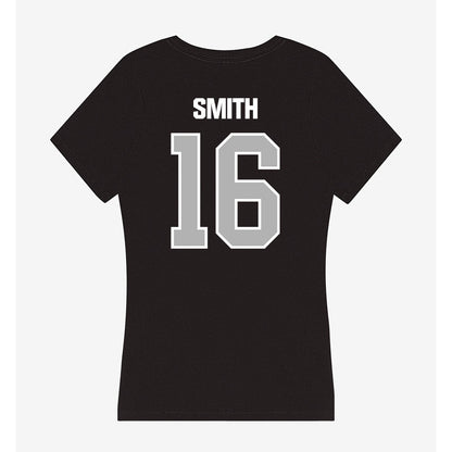 Troy - NCAA Baseball : Hayden Smith - Women's V-Neck T-Shirt-1