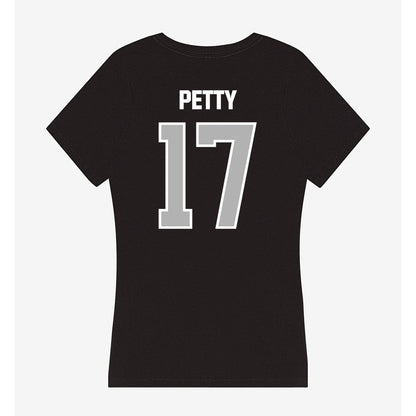 Troy - NCAA Football : Jace Petty - Women's V-Neck T-Shirt-1